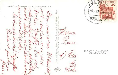 AK / Ansichtskarte Lungdorf Panorama Lungdorf