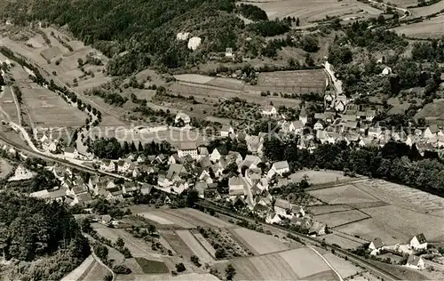 AK / Ansichtskarte Vorra_Pegnitz Fliegeraufnahme Vorra Pegnitz