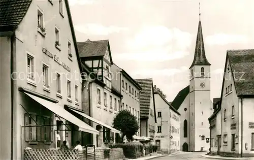 AK / Ansichtskarte Velden_Mittelfranken Bahnhofstrasse Velden Mittelfranken