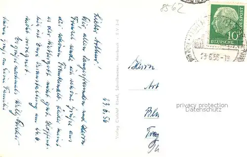 AK / Ansichtskarte Hersbruck Wassertor Hersbruck