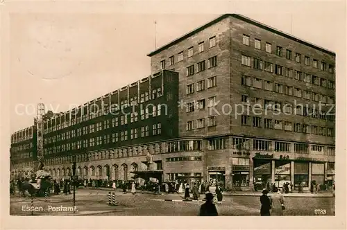 AK / Ansichtskarte Essen_Ruhr Postamt Essen_Ruhr