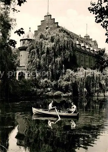 AK / Ansichtskarte Gladbeck Haus Wittringen Bootspartie Gladbeck