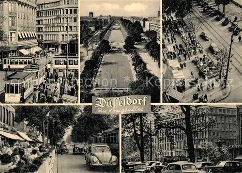 AK / Ansichtskarte Duesseldorf Die Koenigsallee Details Duesseldorf