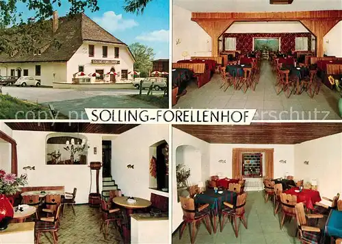AK / Ansichtskarte Brueggefeld_Lauenfoerde Solling Forellenhof Gastraeume Brueggefeld_Lauenfoerde