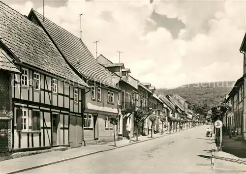 AK / Ansichtskarte Neustadt_Harz Burgstrasse Neustadt_Harz