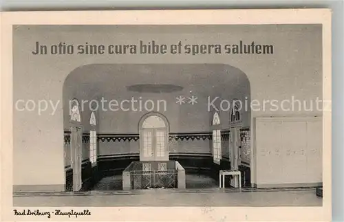 AK / Ansichtskarte Bad_Driburg Hauptquelle Bad_Driburg