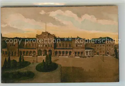 AK / Ansichtskarte Cassel_Kassel Bahnhof Cassel Kassel