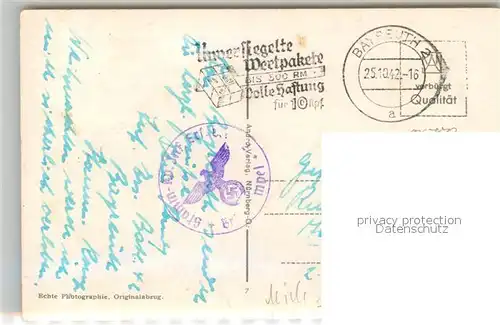 AK / Ansichtskarte Bayreuth Festspielhaus Bayreuth