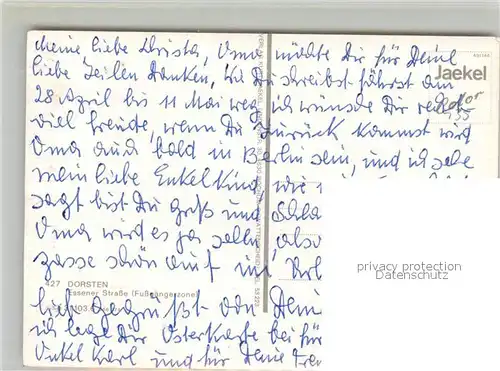 AK / Ansichtskarte Dorsten Essener Strasse Fussgaengerzone Dorsten