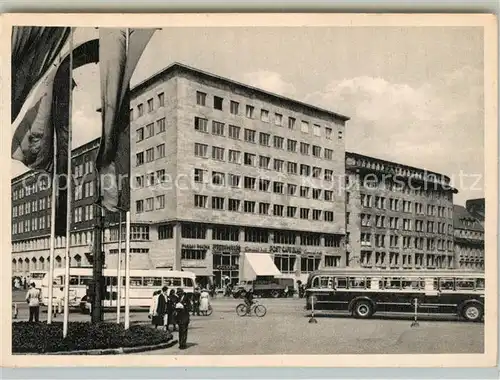 AK / Ansichtskarte Essen_Ruhr Postbau am Bahnhof Essen_Ruhr