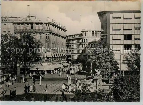 AK / Ansichtskarte Duesseldorf Corneliusplatz Duesseldorf