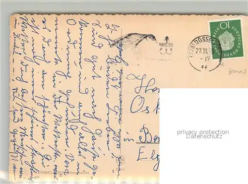 AK / Ansichtskarte Duesseldorf Koenigsallee Duesseldorf