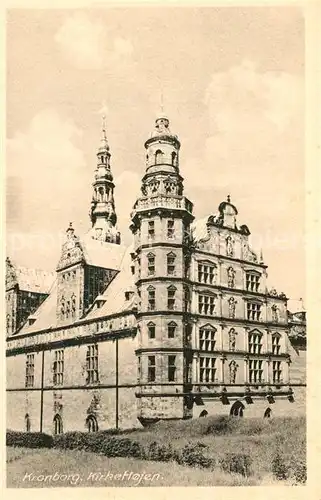 AK / Ansichtskarte Kronborg Kirkeflojen Kronborg