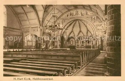 AK / Ansichtskarte Gravenhage Parochiekerk Hart Hobbemastraat Gravenhage
