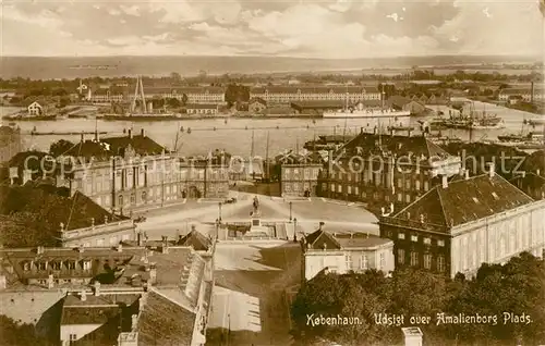 AK / Ansichtskarte Kobenhavn Amalienborg Plads Kobenhavn