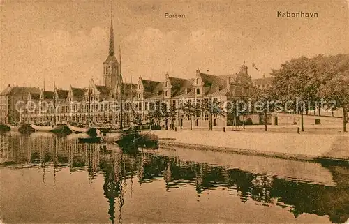 AK / Ansichtskarte Kobenhavn Boersen Kobenhavn