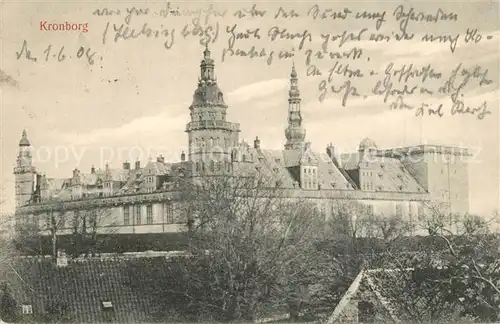 AK / Ansichtskarte Kronborg Schloss Kronborg