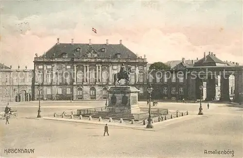 AK / Ansichtskarte Kobenhavn Amalienborg Kobenhavn