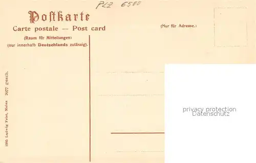 AK / Ansichtskarte Mainz_Rhein Gouvernement Mainz Rhein