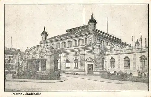 AK / Ansichtskarte Mainz_Rhein Stadthalle Mainz Rhein