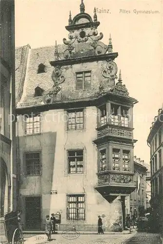 AK / Ansichtskarte Mainz_Rhein Erker Altes Gymnasium Mainz Rhein