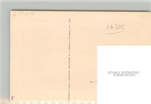 AK / Ansichtskarte Nierstein_Rhein Blick ueber den Rhein im Mondschein Nierstein_Rhein