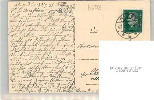 AK / Ansichtskarte Alzey Schloss Nordseite Alzey