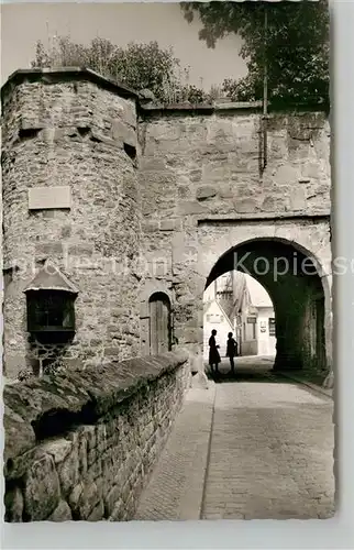 AK / Ansichtskarte Alzey Schlosstor Alzey