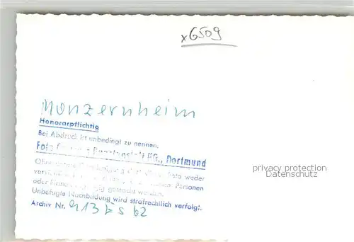 AK / Ansichtskarte Monzernheim Kirche Monzernheim