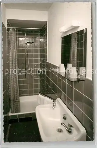 AK / Ansichtskarte Nierstein_Rhein Sironahof Badezimmer Nierstein_Rhein