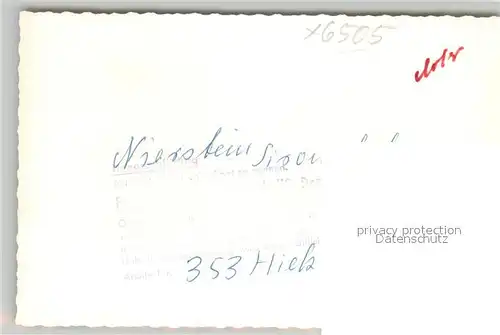 AK / Ansichtskarte Nierstein_Rhein Sironahof Gaststaette Restaurant Nierstein_Rhein