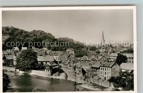 AK / Ansichtskarte Bad_Kreuznach Stadtpanorama Blick ueber die Nahe Bad_Kreuznach