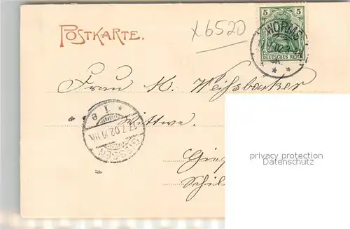 AK / Ansichtskarte Worms_Rhein Kaiserliches Postamt Worms Rhein