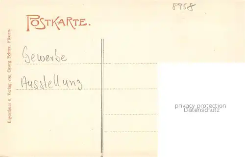 AK / Ansichtskarte Fuessen_Allgaeu Hohes Schloss Fuessen Allgaeu