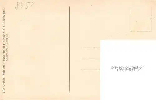 AK / Ansichtskarte Fuessen_Allgaeu mit Saeuling Fuessen Allgaeu