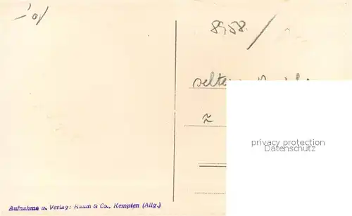 AK / Ansichtskarte Fuessen_Allgaeu mit Kirche und Schloss Fuessen Allgaeu