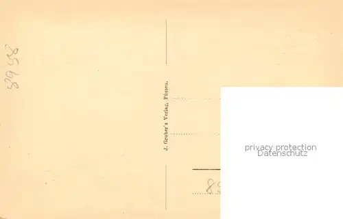 AK / Ansichtskarte Fuessen_Allgaeu Aufgang zum Hohen Schloss Fuessen Allgaeu