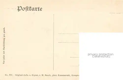 AK / Ansichtskarte Fuessen_Allgaeu Rheintal Thannheimergruppe Koellespitze Hock Gimpel Rote Flueh Fuessen Allgaeu