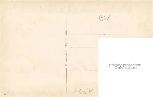 AK / Ansichtskarte Bad_Teinach Zavelstein Burgruine Bad_Teinach Zavelstein