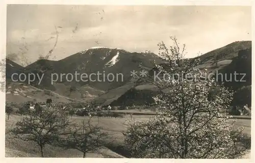 AK / Ansichtskarte Belchen_Baden vom Muenstertal Belchen_Baden