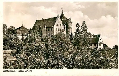 AK / Ansichtskarte Aulendorf Altes Schloss Aulendorf