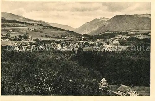 AK / Ansichtskarte Hinterzarten Panorama Hinterzarten