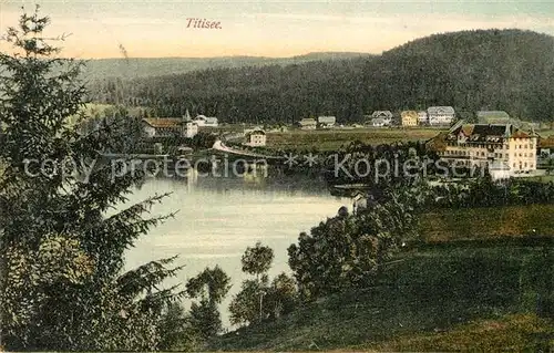AK / Ansichtskarte Titisee Panorama Titisee