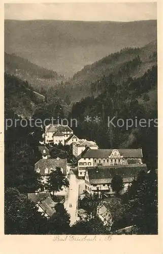 AK / Ansichtskarte Bad_Griesbach_Schwarzwald  Teilansicht Bad_Griesbach
