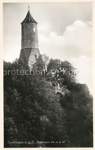 AK / Ansichtskarte Geislingen_Steige oedenturm Geislingen_Steige