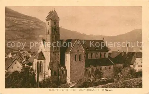 AK / Ansichtskarte Alpirsbach Klosterkirche Alpirsbach