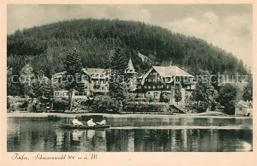 AK / Ansichtskarte Titisee Seepartie Titisee