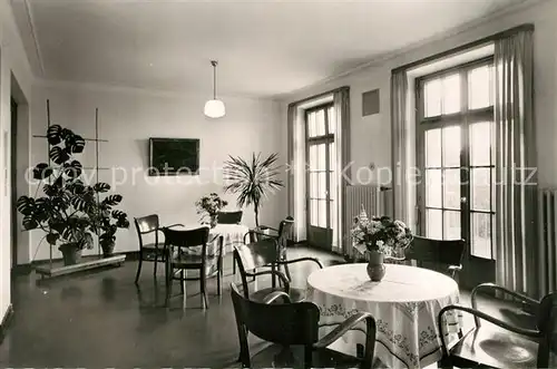 AK / Ansichtskarte Oberguenzburg Neues Krankenhaus Tagesraum Oberguenzburg