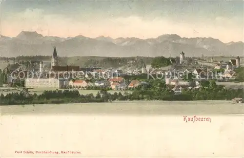 AK / Ansichtskarte Kaufbeuren Kirche Panorama Kaufbeuren