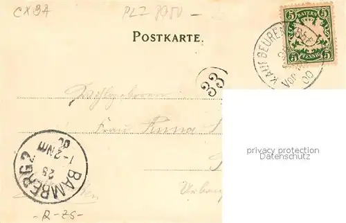 AK / Ansichtskarte Kaufbeuren Panorama Kirche Schloss Kaufbeuren